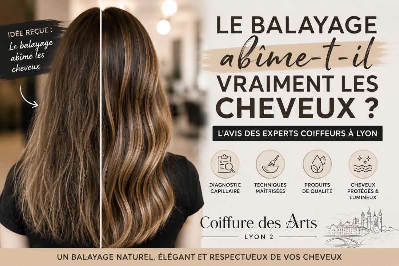 Le balayage abîme-t-il les cheveux ? 